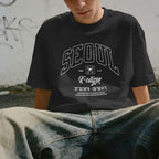 Seoul Republic Varsity Tee (Black)