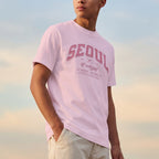 Seoul Republic Varsity Tee (Pink)