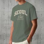 Seoul Republic Varsity Tee (Moss Green)