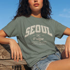 Seoul Republic Varsity Tee (Moss Green)