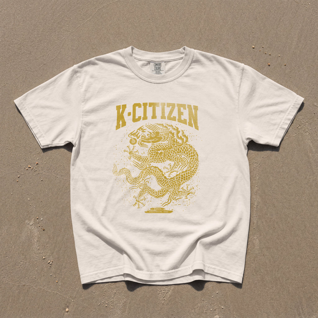 Royal Dragon Tee (Ivory)