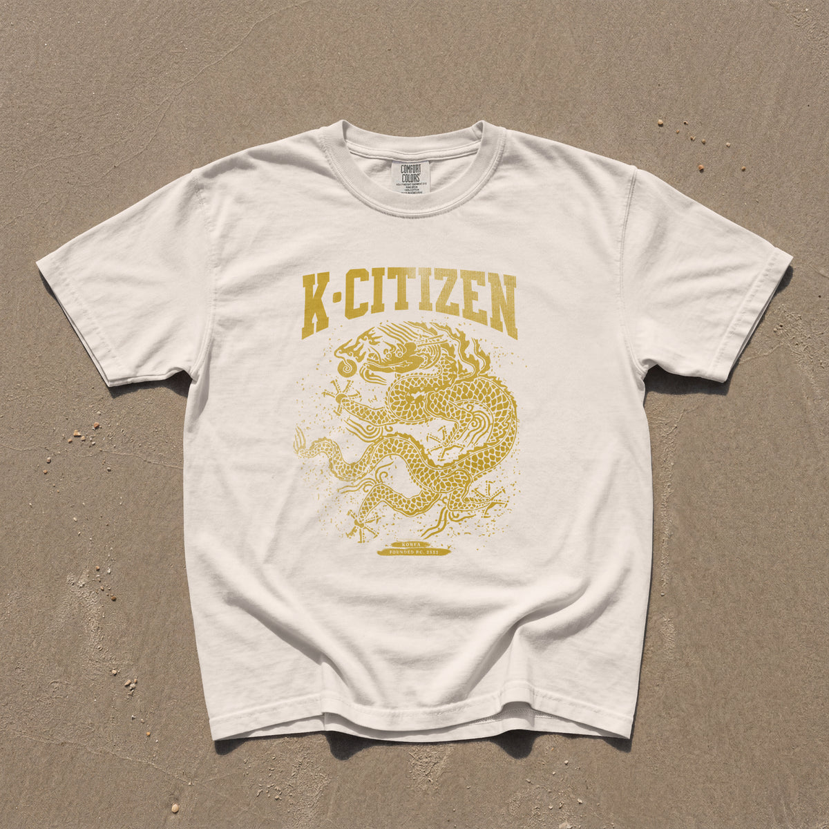 Royal Dragon Tee (Ivory)