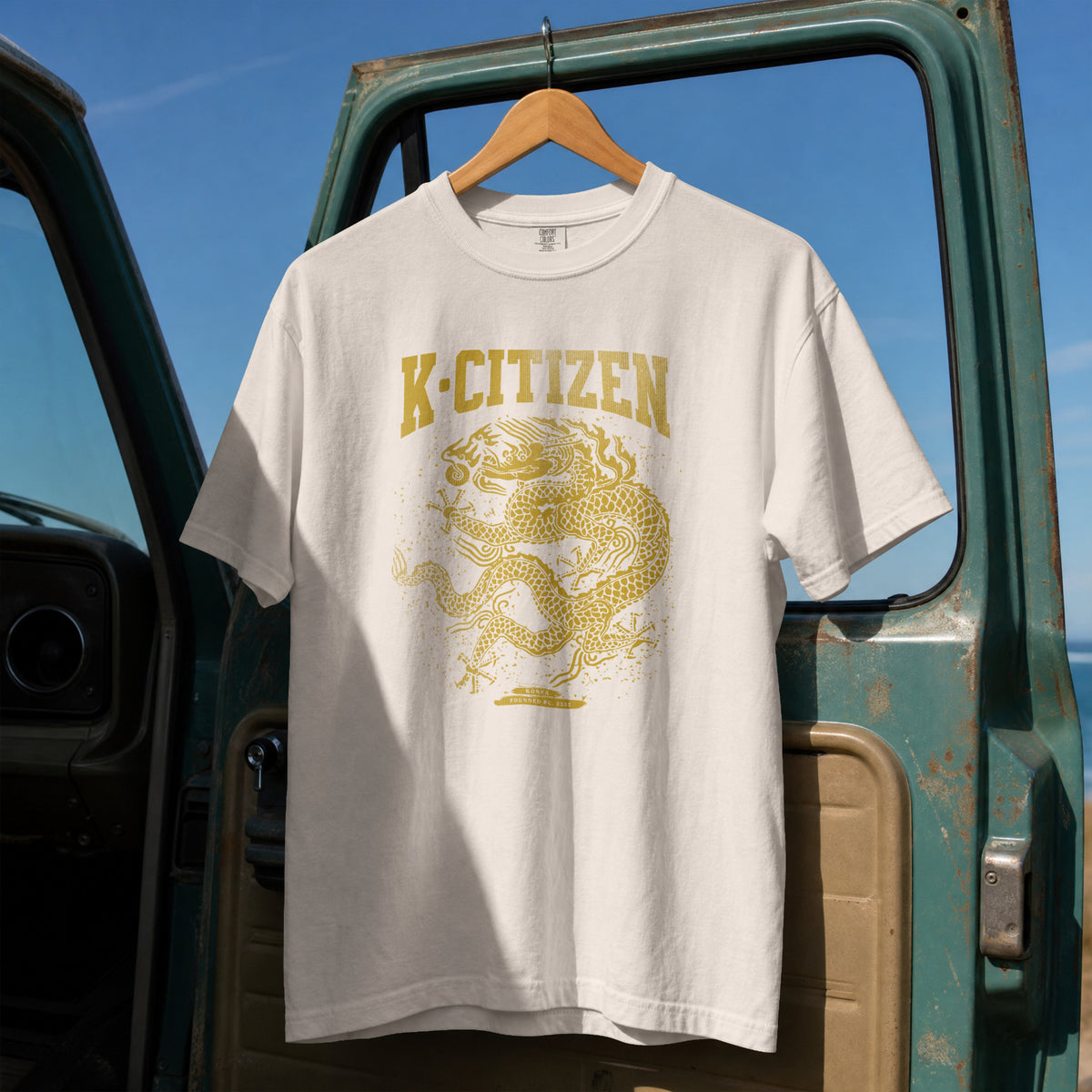 Royal Dragon Tee (Ivory)