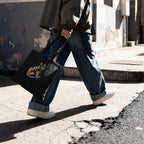 Tiger (호랑이) Tote Bag - Black