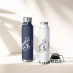 Folk Tiger (민화 호랑이) Insulted Water Bottle - White