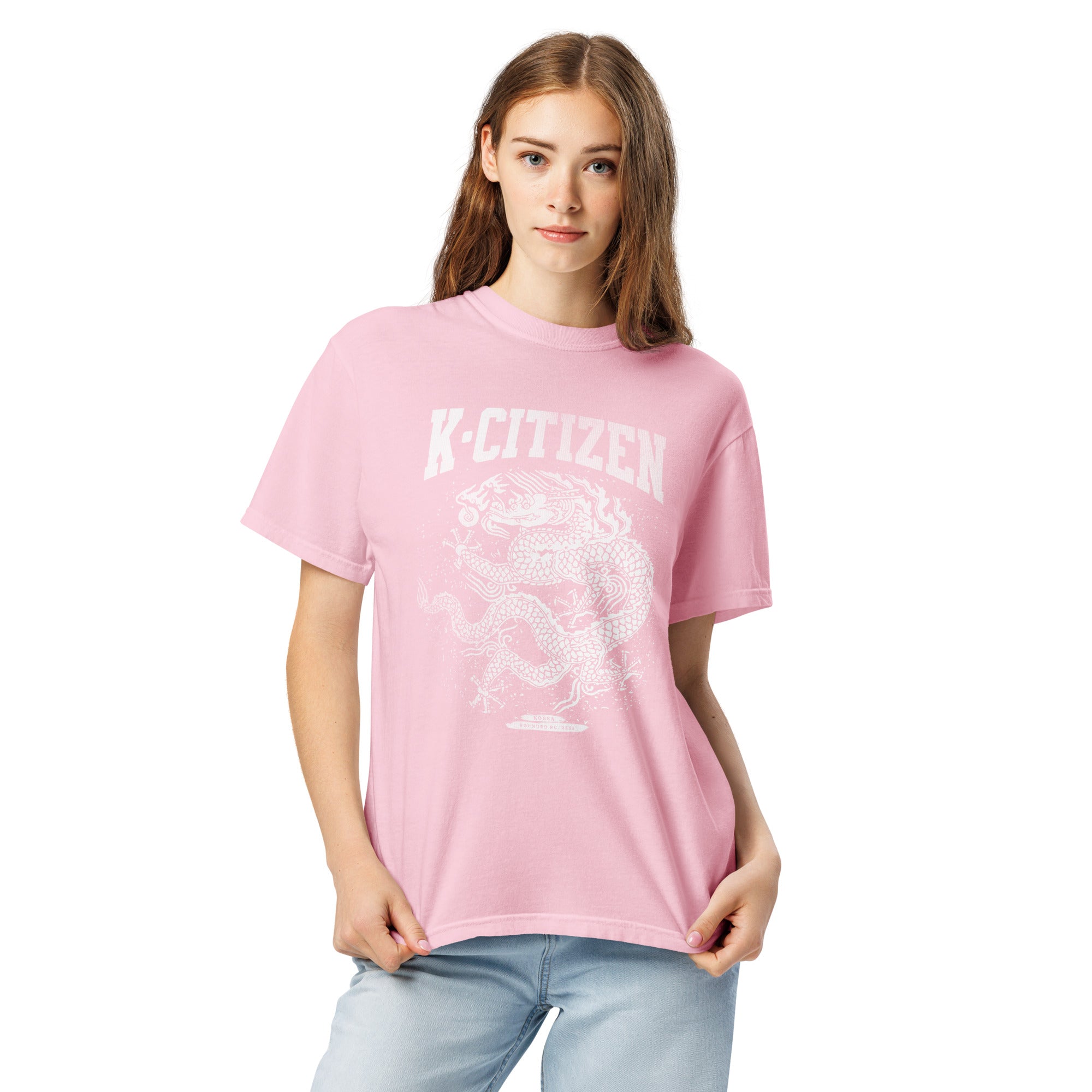 Royal Dragon Tee (Pink) – K-Citizen