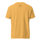 Yellow t-shirt with a korean tiger logo