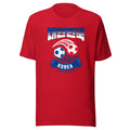 red t-shirt with world cup Korea t-shirt