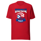 red t-shirt with world cup Korea t-shirt